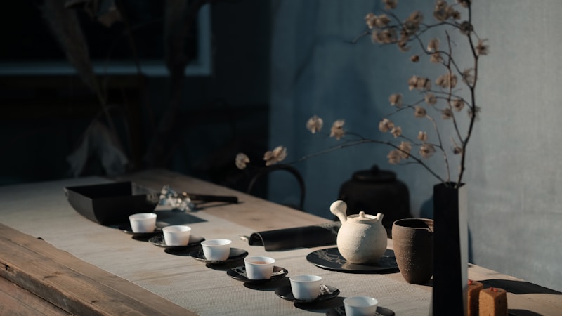 お茶の時間を楽しむ暮らし方|毎日に小さな余白をつくるやさしい習慣